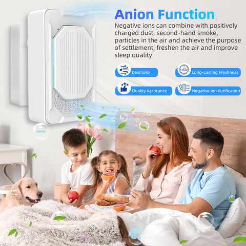 LNYUHAD plug-and-go purifier offers hassle-free setup and quick use.