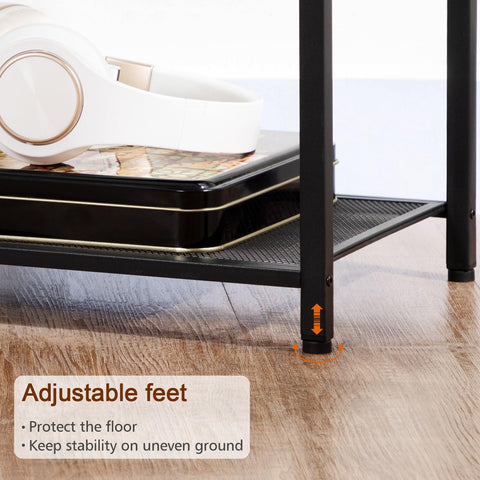 LOAKEKEL lightweight end tables easy to move and reposition