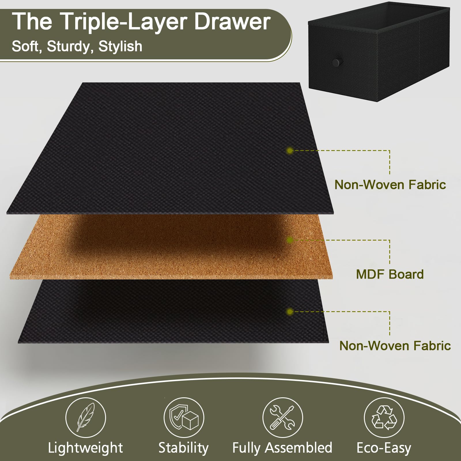 LOAKEKEL narrow end table FSC wood panel emphasizes sustainable top and shelf.