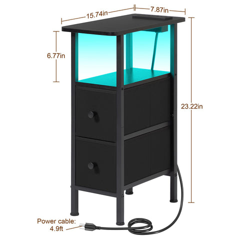LOAKEKEL slim design fits small spaces without crowding