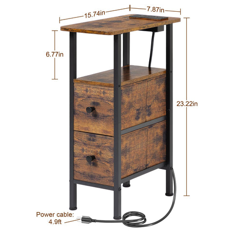 LOAKEKEL Closed drawer keeps small items organized.