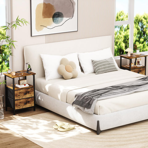 LOAKEKEL brown finish blends with most decors.