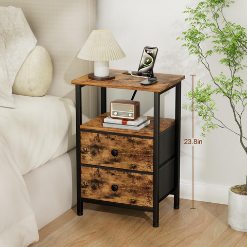 LOAKEKEL compact design fits small bedrooms and tight spaces.