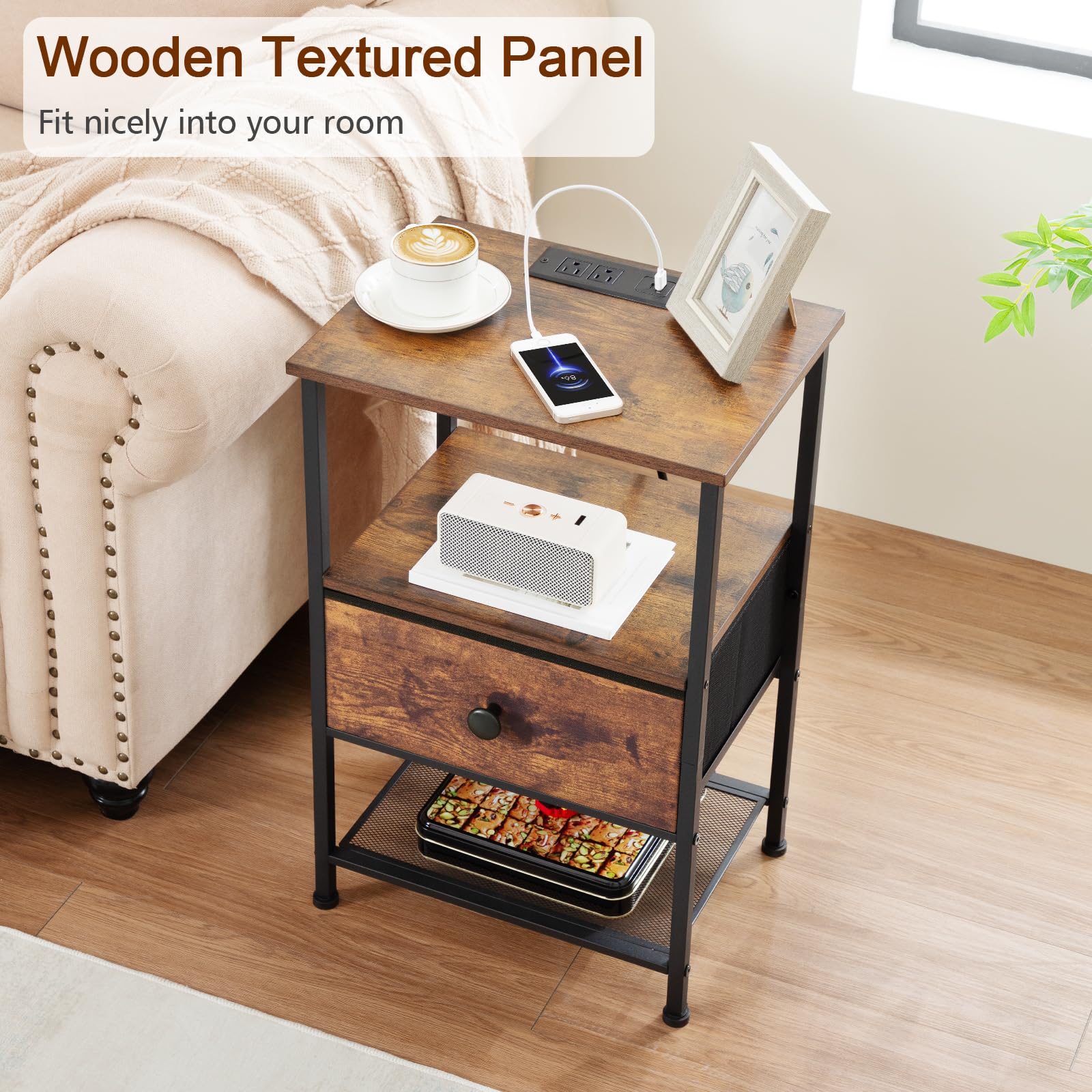 LOAKEKEL top panel FSC-certified wood detail for sustainable style