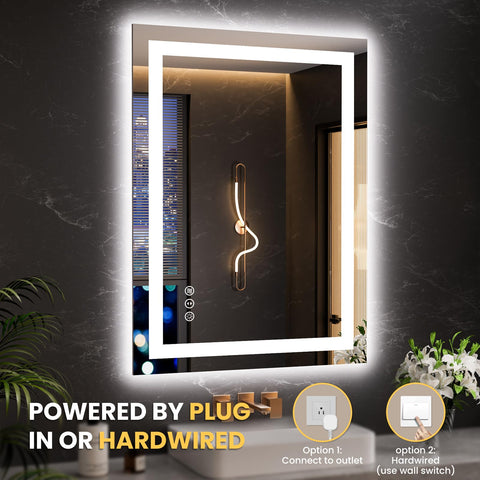 LOAAO includes mounting brackets for vertical or horizontal hanging and easy cleaning.