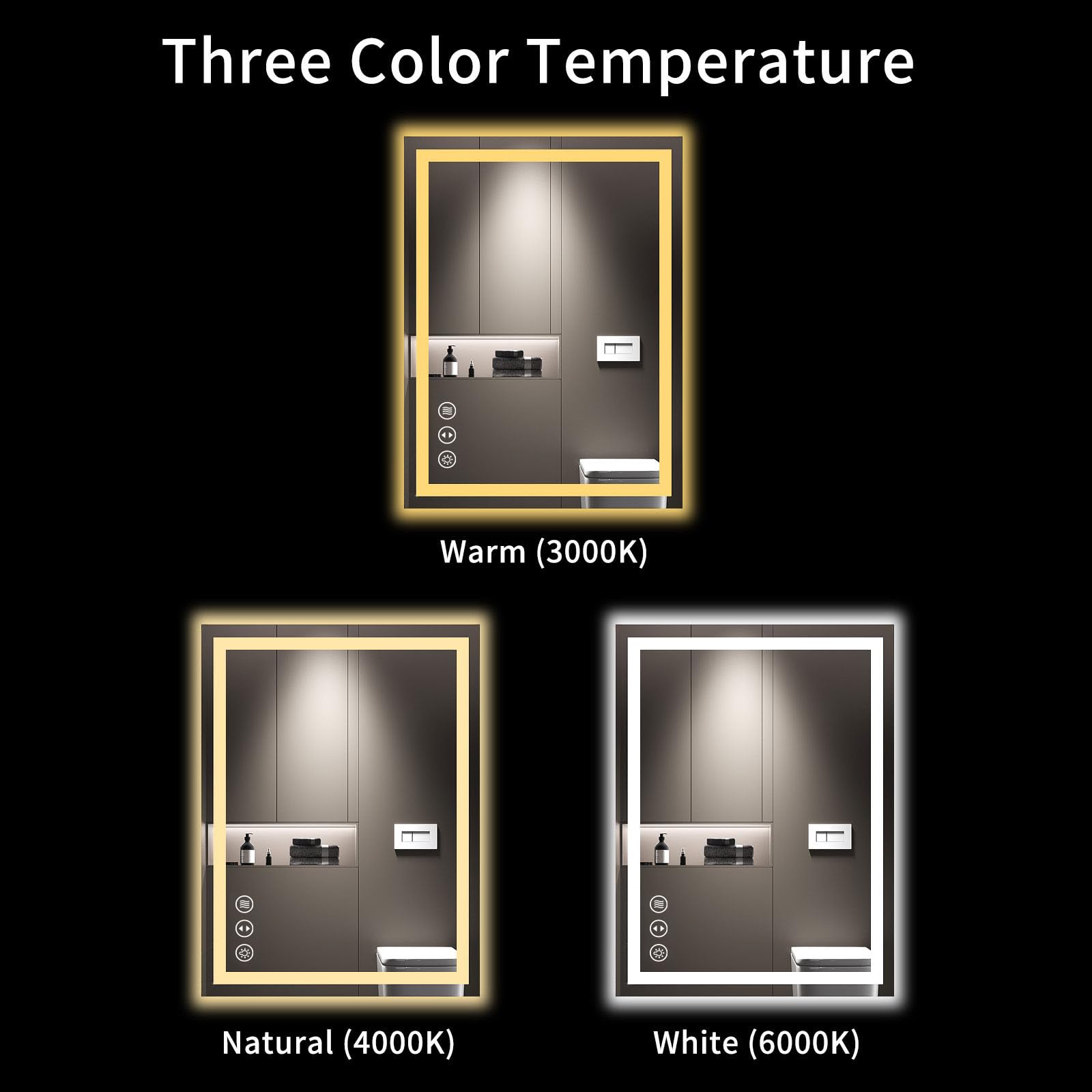 LOAAO tempered glass for safe, distortion-free reflection