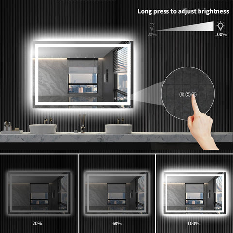 LOAAO easy-install brackets for quick wall mounting.