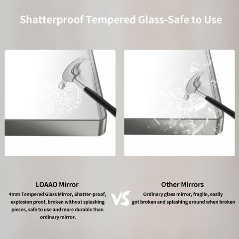 LOAAO supports horizontal or vertical hanging for flexible installation