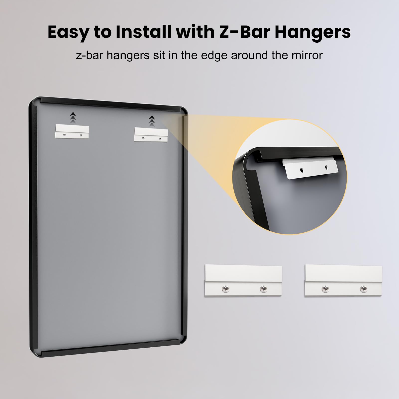 LOAAO protective packaging with Styrofoam keeps mirror safe.