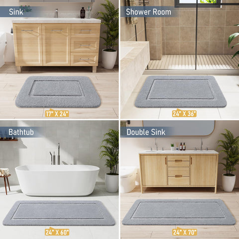 LOCHAS multi-use rug adds style to kitchen or entryways.
