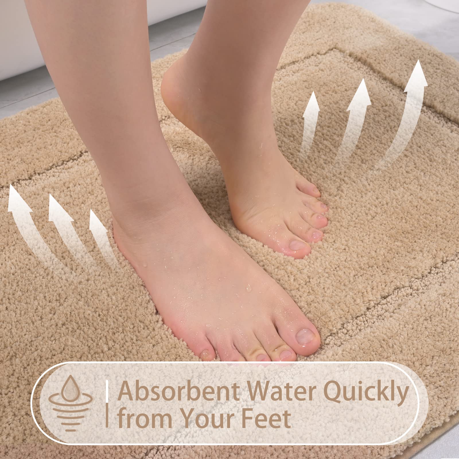 LOCHAS rug is machine washable for easy cleaning and care