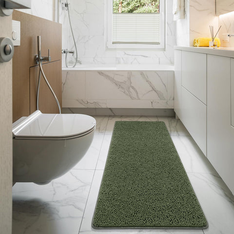 LOCHAS mat dries fast, reducing soggy bathroom floors.