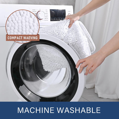 LOCHAS machine washable mat for easy, repeated cleaning