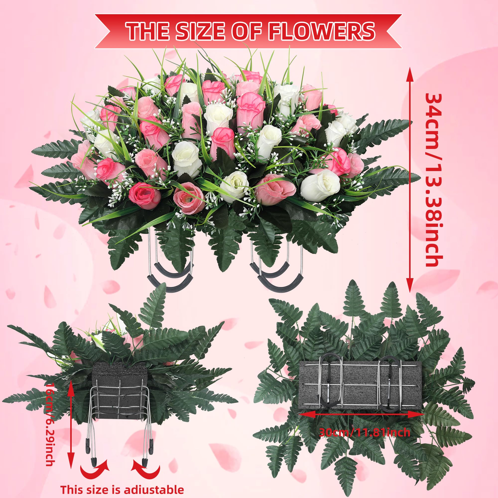Lodou grave decor saddle enhances remembrance on memorial days and daily displays.