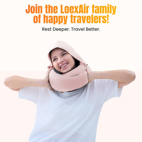 LOEXAIR travel pillow makes a thoughtful gift for travelers.