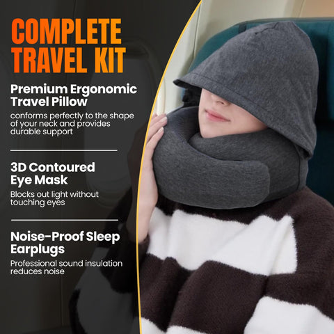 LOEXAIR Carry bag keeps pillow compact and portable