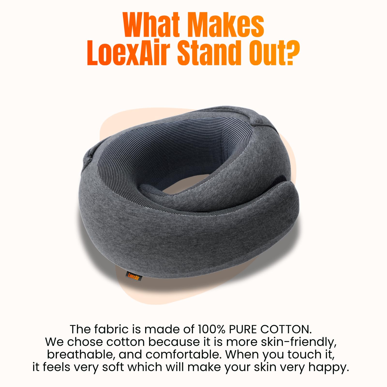 LOEXAIR Lightweight packable design for on-the-go trips