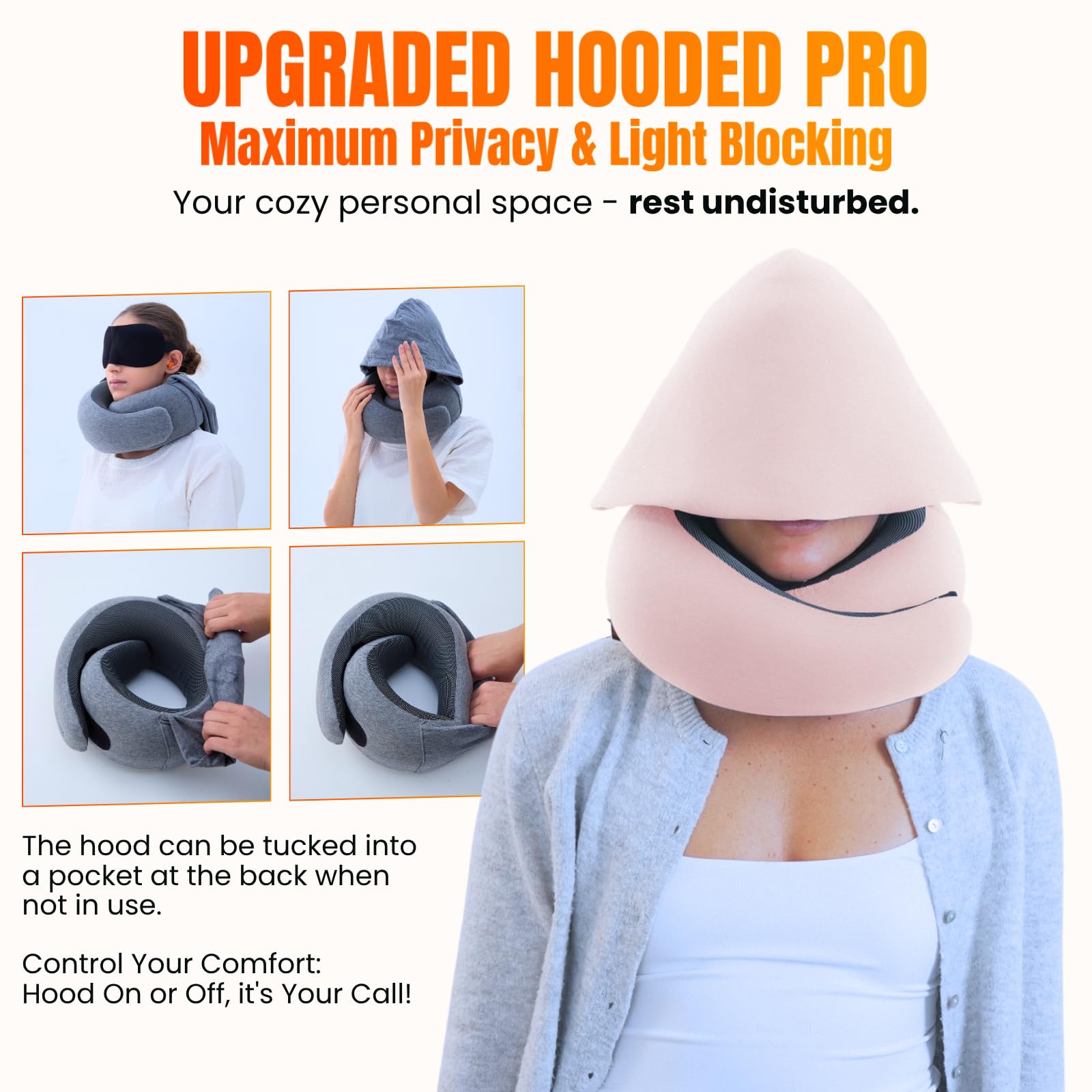 LOEXAIR Memory Foam Neck Support Pillow provides durable neck stability.