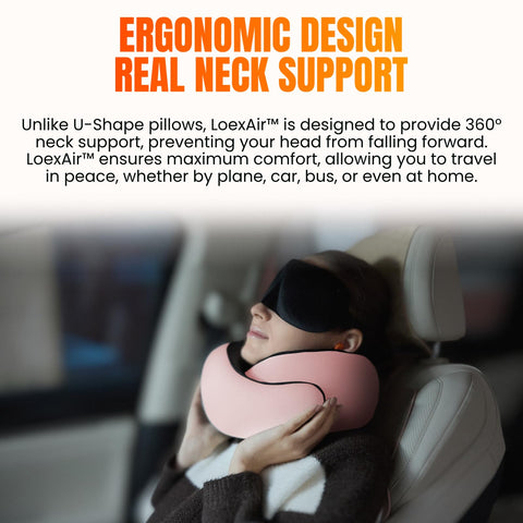 LOEXAIR memory foam returns quickly for immediate comfort.
