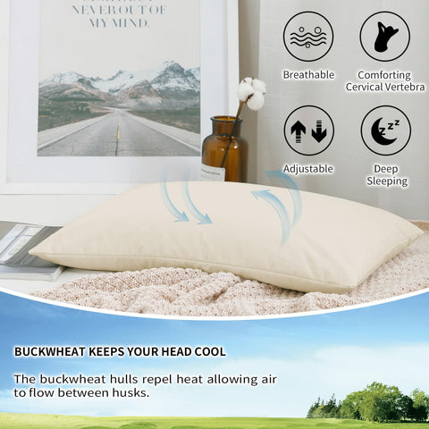 LOFE pillow in a cozy bedroom setup.