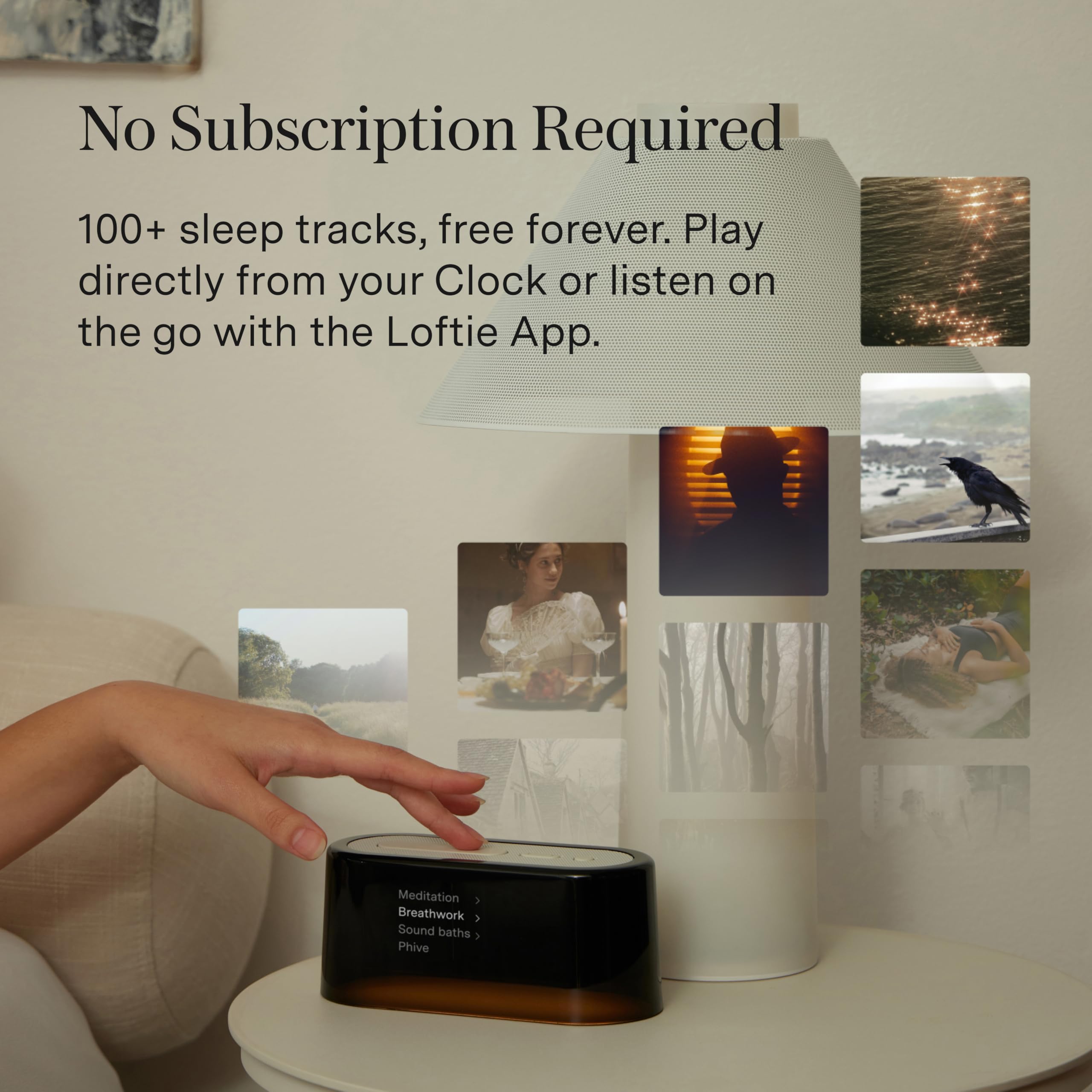 Loftie app setup screenshot showing quick onboarding