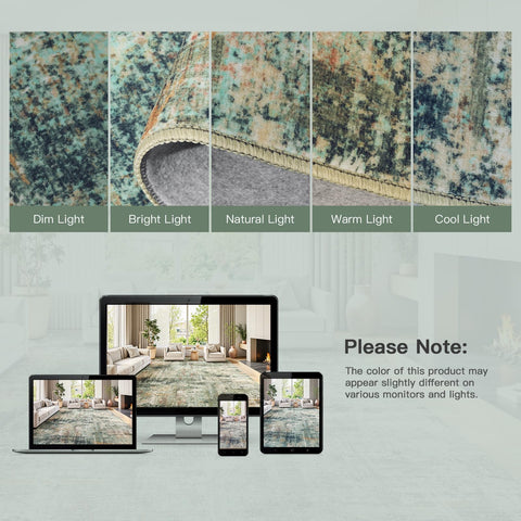 Lofus versatile rug suits living rooms, bedrooms, dining areas, and offices.