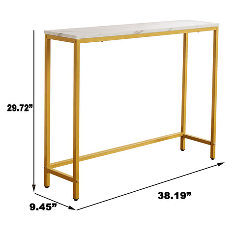 loglus entryway table shown with plants near a window.