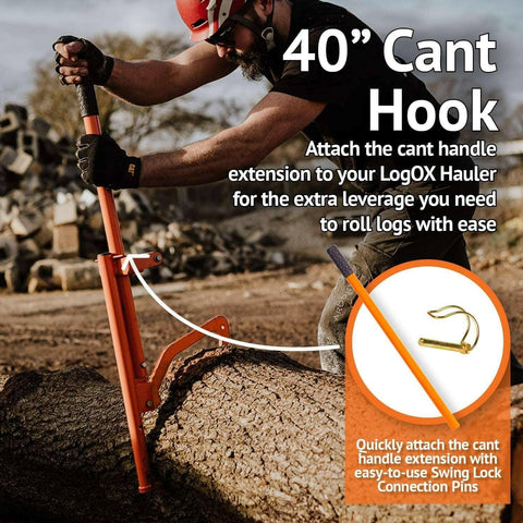 LogOX cant hook extension with Swing-Lock for larger logs