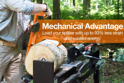 LogOX Timberjack BigFoot attachment as a handheld skidder