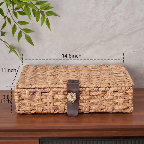 LOHONER stackable decorative boxes enable versatile displays and tidy spaces