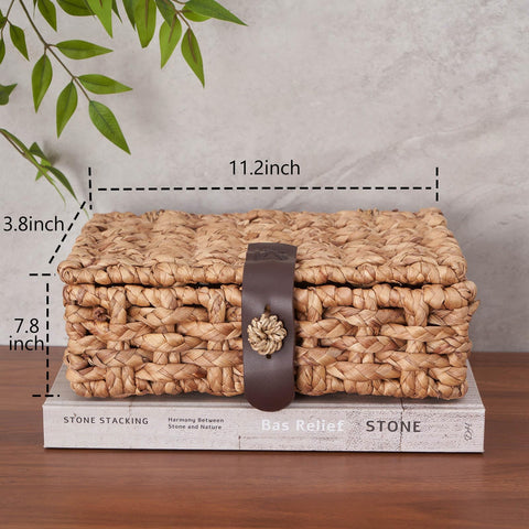 LOHONER light yet durable wicker storage for daily use