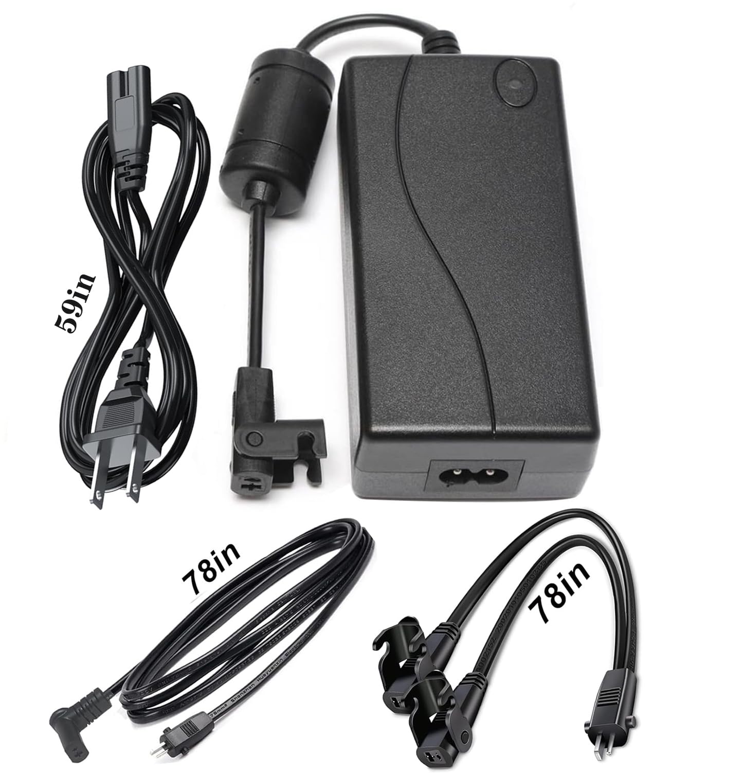 Lojiraz dual motor power supply with two-pin connector for wide compatibility