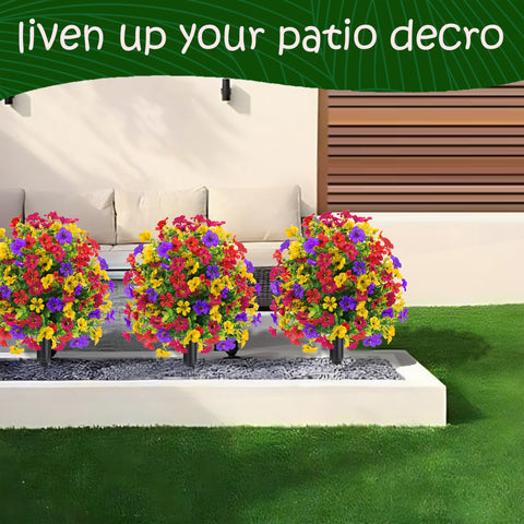 Lokediren two-pack topiary set ideal for garden and balcony.