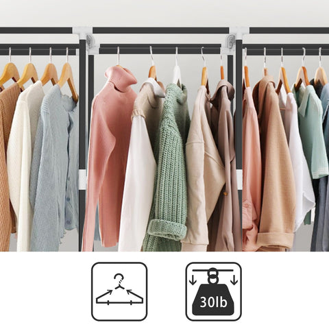 LOKEME Portable Closet in a living space demonstrates versatile placement in bedrooms or dorms.