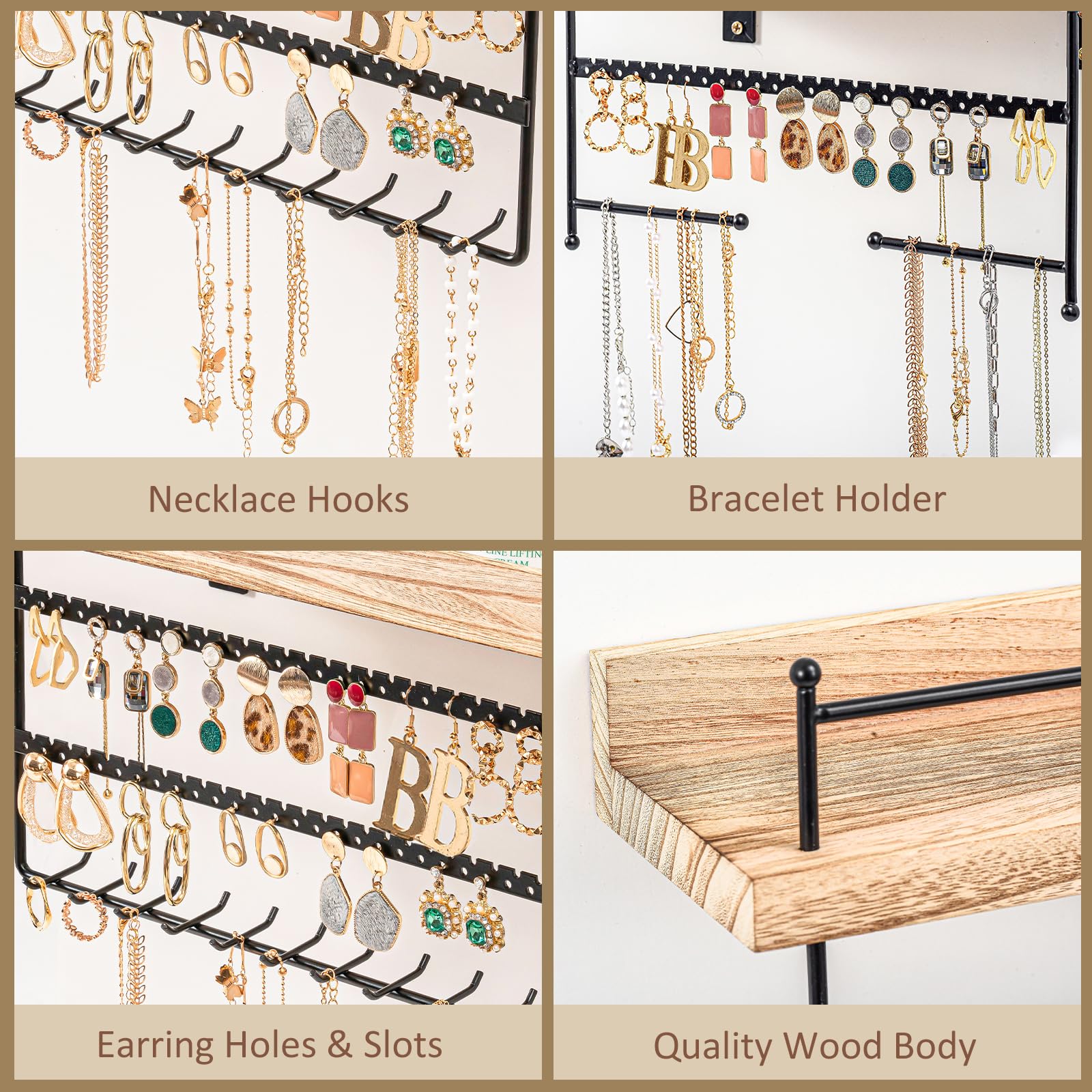 Lolalet space saving wall storage reduces surface clutter.