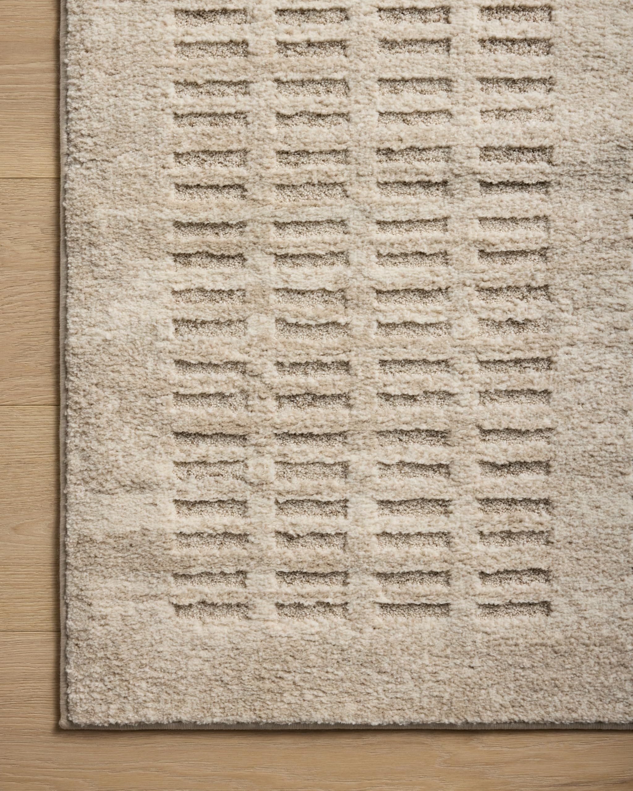 Loloi Amber Lewis Monty in entryway demonstrates durable, easy care design.