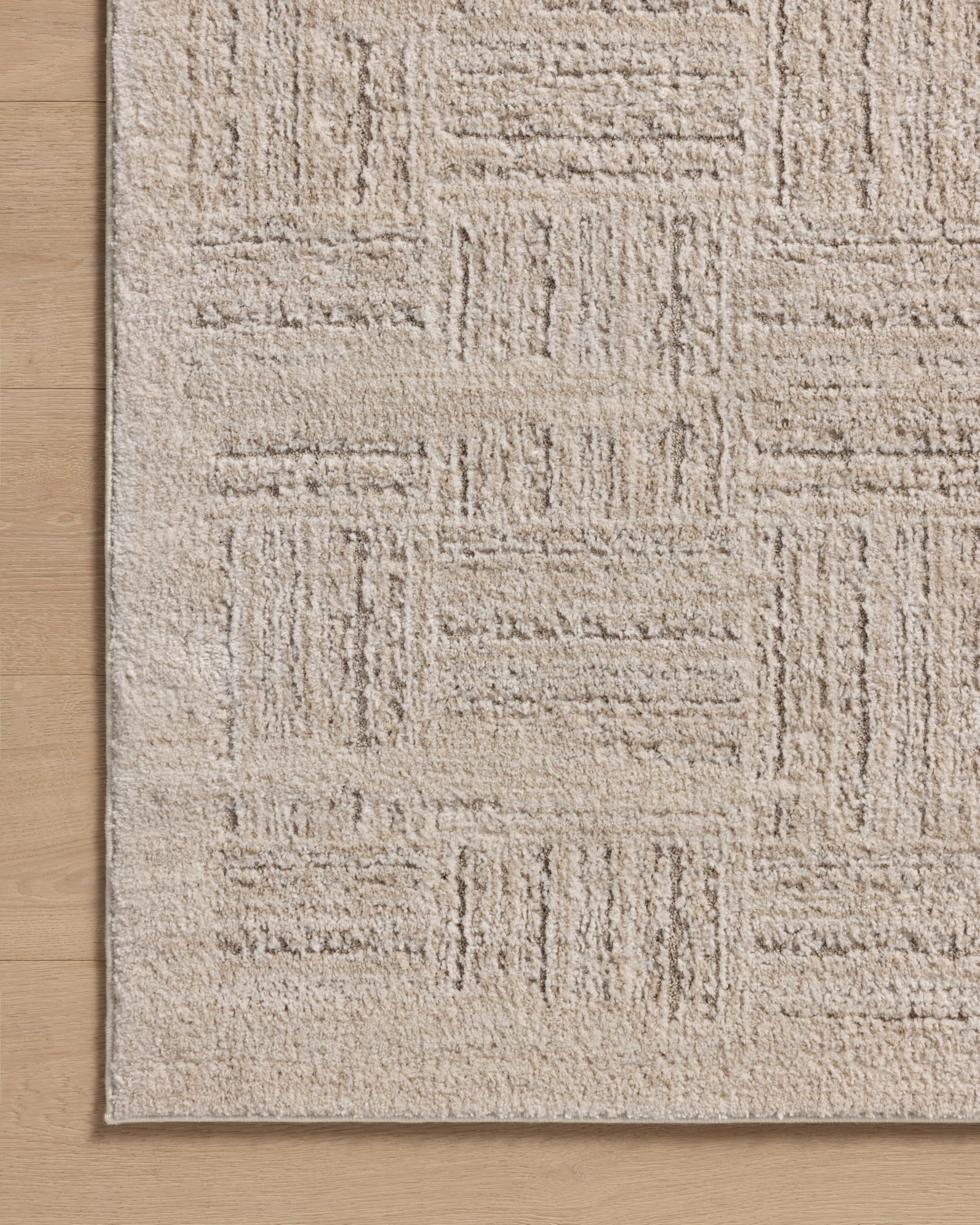 Loloi Monty rug in bedroom with calm tones