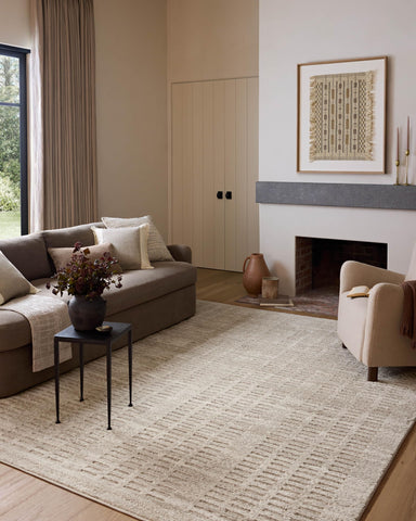 Loloi Amber Lewis Monty rug close-up pile showing soft texture and everyday durability.