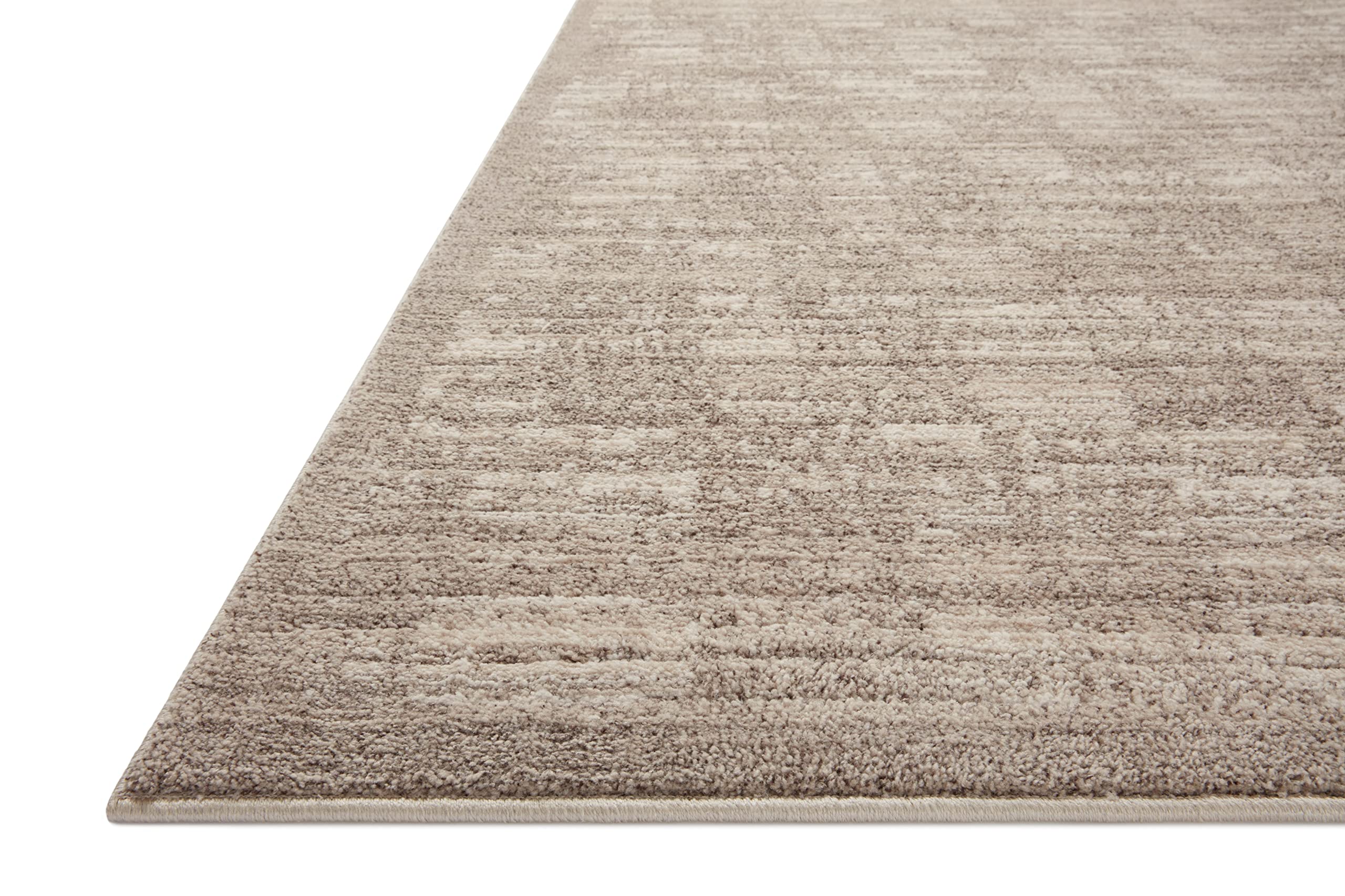 Loloi Darby rug in room setup demonstrates versatile neutral palette