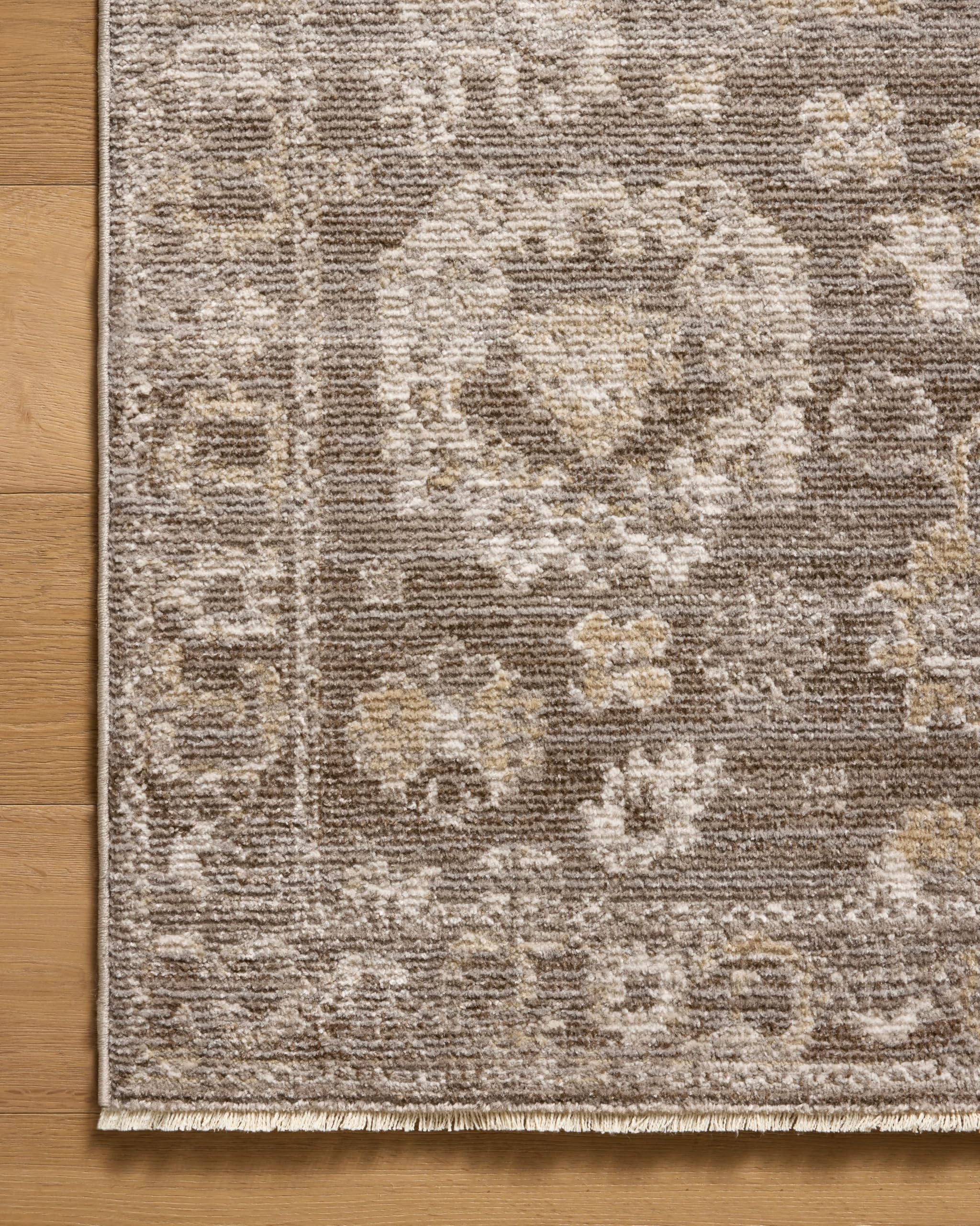 Loloi Magnolia Pace PAC-03 taupe-wheat soft pile for comfort underfoot.