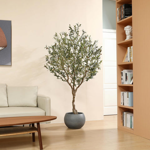 LOMANTO leaves and lifelike olives for natural appearance