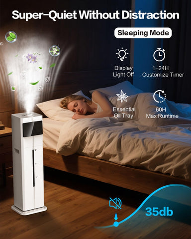 LOMMOL humidistat auto shut-off maintains target humidity automatically