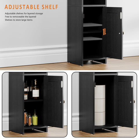 Lomojo narrow bathroom storage assembly shows quick simple setup