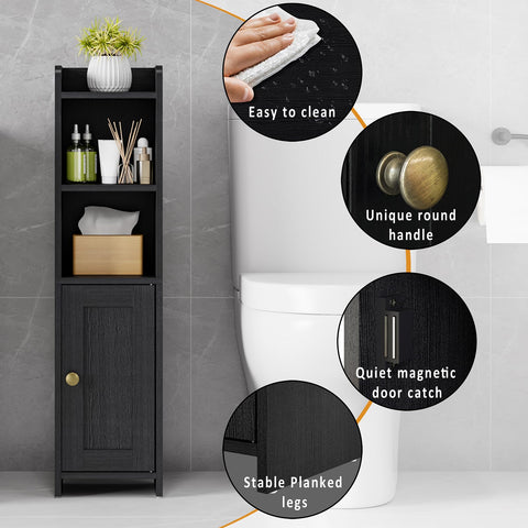 Lomojo small bathroom storage shelves inside ideal for towels and essentials