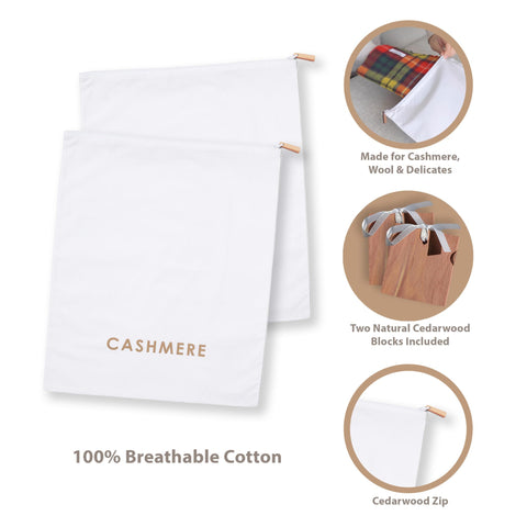 Lona Scott cedar wood zip and block protects garments with cedar aroma.