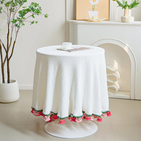 Longhui Bedding decorative blanket with fringe detail for warm ambiance