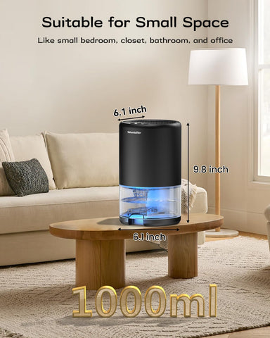 Lonxfy closet dehumidifier helps protect wardrobe moisture.