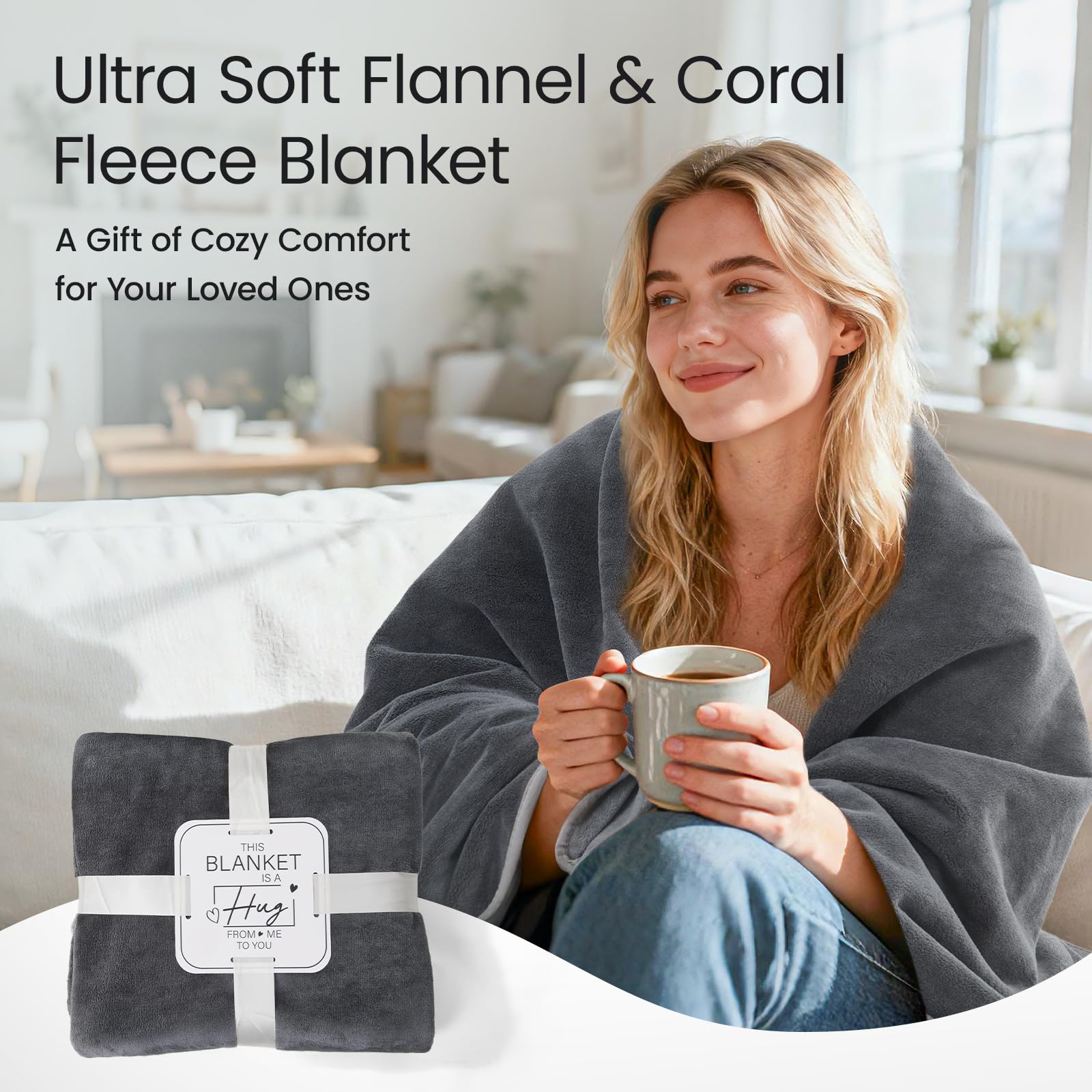 LOOBANI all-season blanket ideal for gifting or everyday use.