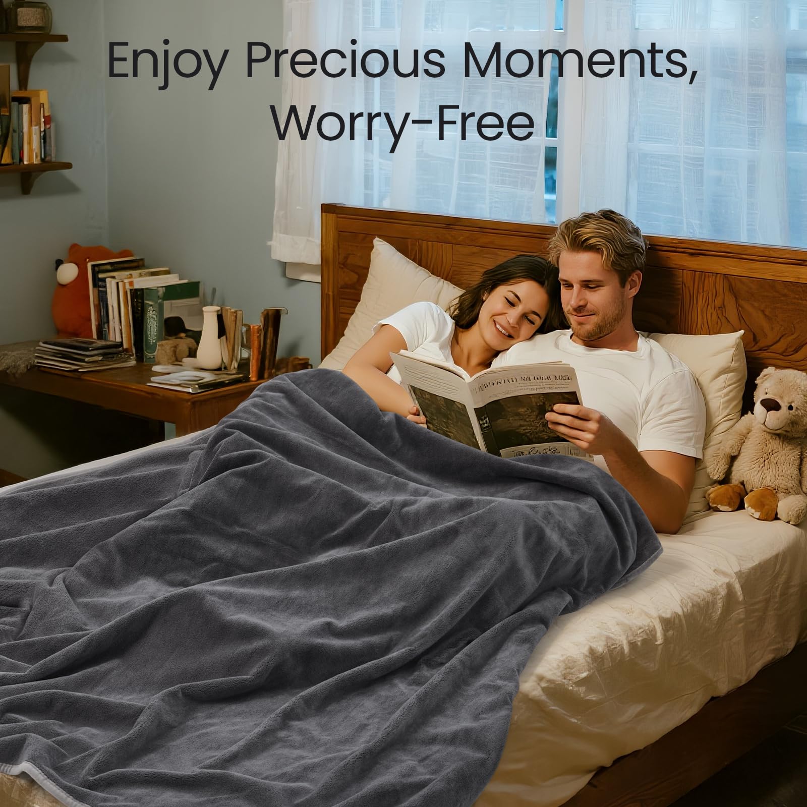 LOOBANI stain-resistant protector covering a sofa to guard upholstery.