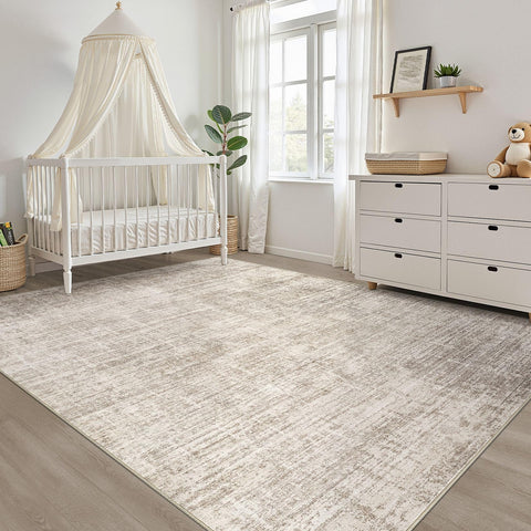 LOONGRUG dining room rug ideal under-table placement protects floors.